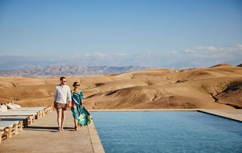 Agafay Desert Sunset: Marrakech's Stone Desert & Luxury Glamping Escape